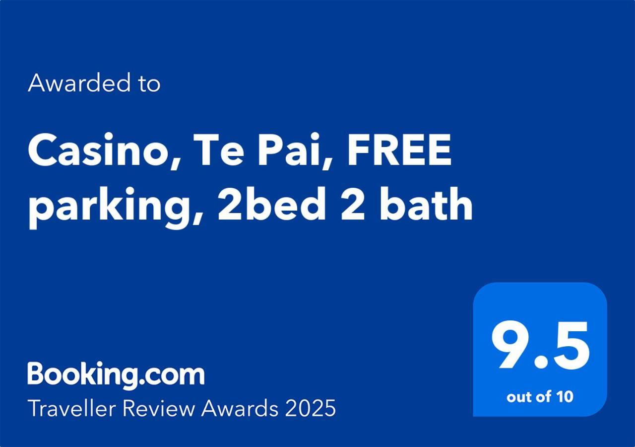 Appartement Casino, Te Pai, Free Parking, 2Bed 2 Bath à Christchurch Extérieur photo